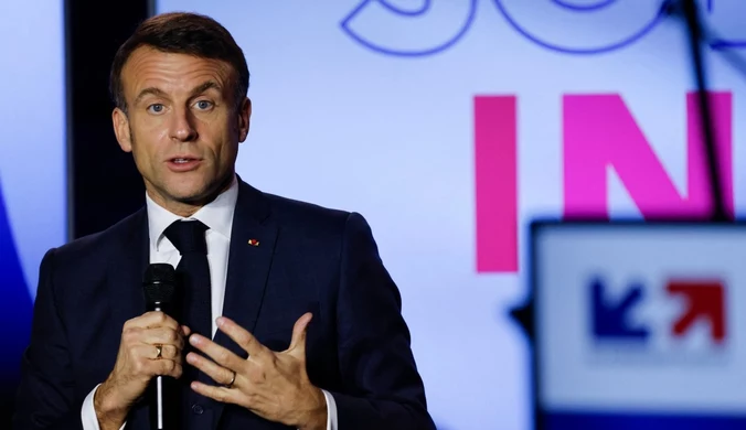 Macron ujawnił priorytety. Zauważono drugie dno