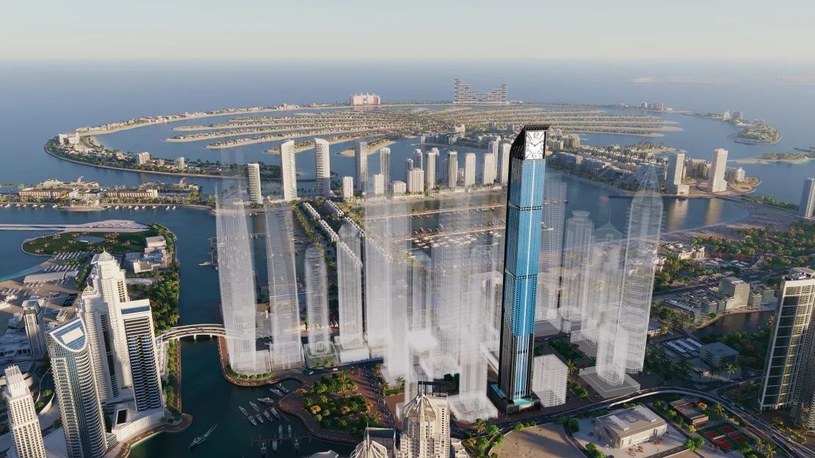 Zjednoczone Emiraty Arabskie planują kolejny niewiarygodny budynek. Tym razem chodzi o najwyższą na świecie mieszkalną wieżę zegarową, która będzie ponad cztery razy wyższa od kultowego londyńskiego Big Bena.