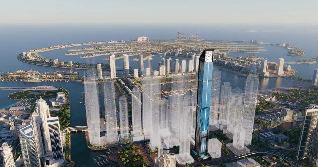 Zjednoczone Emiraty Arabskie planują kolejny niewiarygodny budynek. Tym razem chodzi o najwyższą na świecie mieszkalną wieżę zegarową, która będzie ponad cztery razy wyższa od kultowego londyńskiego Big Bena.