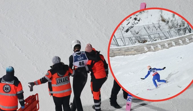 Groźny upadek w Zakopanem. Skoczkowie narzekali na zeskok