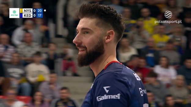 Fragment meczu PSG Stal Nysa – Grupa Azoty ZAKSA Kędzierzyn-Koźle - siatkówka, PlusLiga 2024, 16. kolejka.