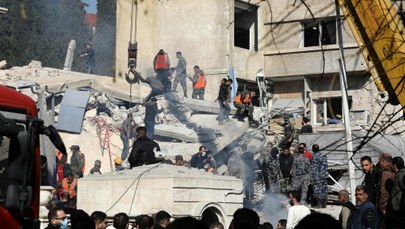 Izraelski atak rakietowy w Syrii. Wzrósł bilans ofiar