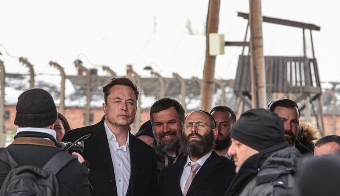 Elon Musk w Polsce. Właściciel Tesli odwiedził Muzeum Auschwitz-Birkenau