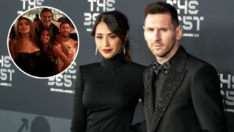 Messi z żoną na imprezie w Miami. Bawili się z gwiazdą Hollywood