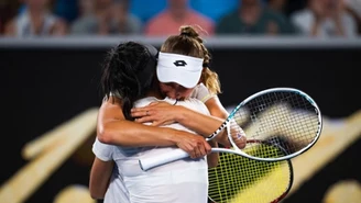 Sceny na Australian Open. Partnerka Polaka z wielkim wyczynem