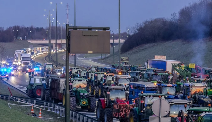 Bruksela zablokowana. Rolnicy mają dość m.in. unijnych norm 