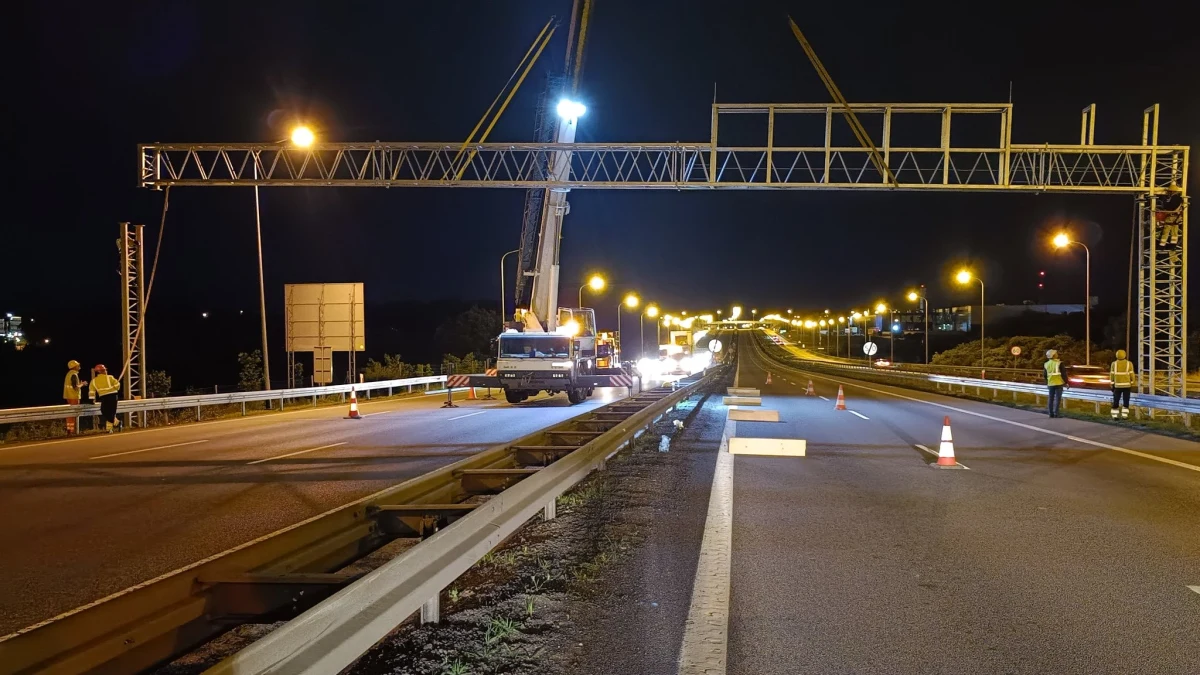 Drogowcy kolejny raz będą wstrzymywali ruch na trasie S6. Jest to związane z kontynuacją montażu bramownic. 