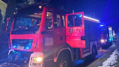 Mazowieckie: Dwie osoby zginęły w pożarze domu