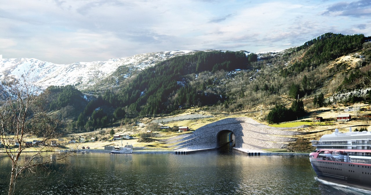 Marzenie Norwegów zatopione. Gigantyczny tunel dla statków nie powstanie