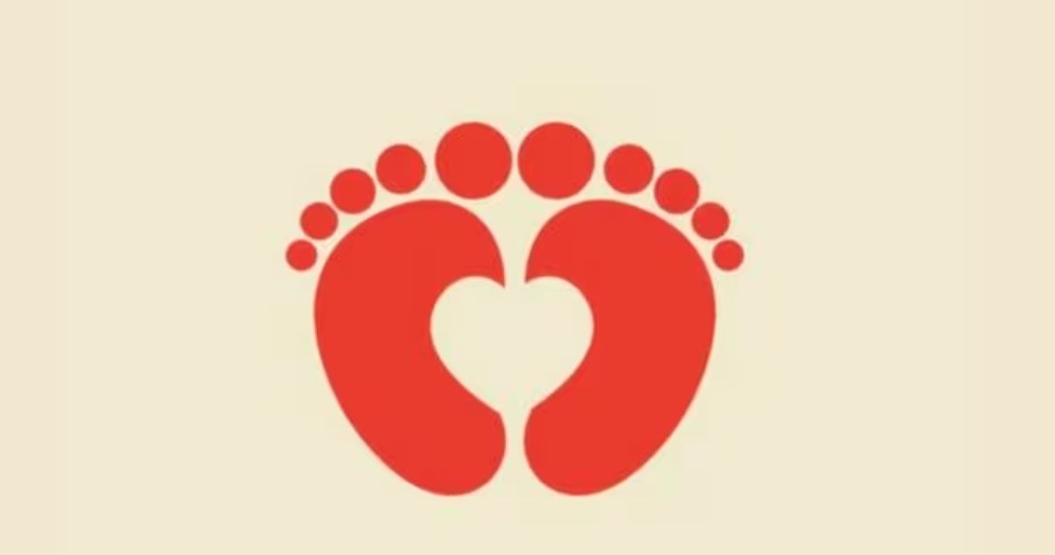 Heart or feet – what do you see in the picture?  Test if you are trustworthy