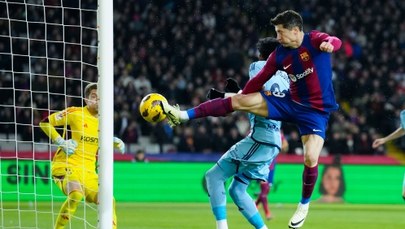 Liga hiszpańska: Skromna wygrana Barcelony, Lewandowski znów bez gola