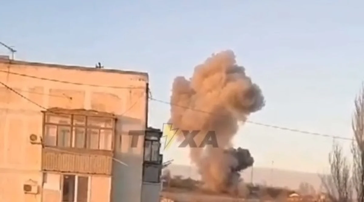 Lotnisko wojskowe Belbek w pobliżu Sewastopola na okupowanym przez Rosję Krymie zostało w środę zaatakowane rakietami. Pocisk trafił w jednostkę łączności - poinformował niezależny rosyjski kanał na Telegramie ASTRA.