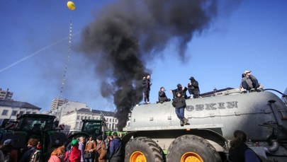 Ogromne protesty rolników w Belgii. "Elity chcą żebyśmy zniknęli"