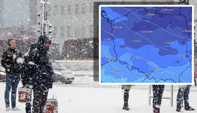 Deszcz, śnieg i zamiecie. Potężny wyż zmieni pogodę w Polsce