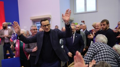 Morawiecki: Tusk wykopał Rów Mariański i ma uśmiech Jokera