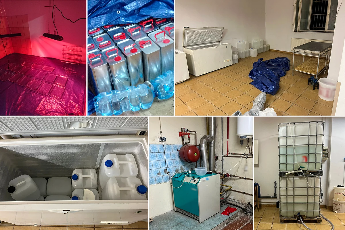 100 kilogramów klefedronu przejęli w Łodzi funkcjonariusze Centralnego Biura Śledczego Policji. Na polecenie śląskiego wydziału Prokuratury Krajowej razem ze strażnikami granicznymi zatrzymali pięciu mężczyzn i zlikwidowali laboratorium wytwarzające syntetyczne narkotyki.