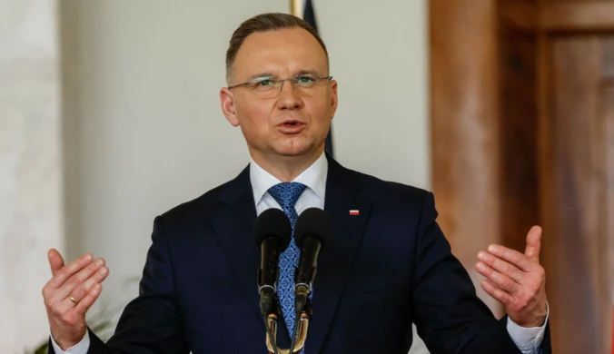 Andrzej Duda wyjaśnia swoje słowa o Krymie. "Wybiegłem myślami"