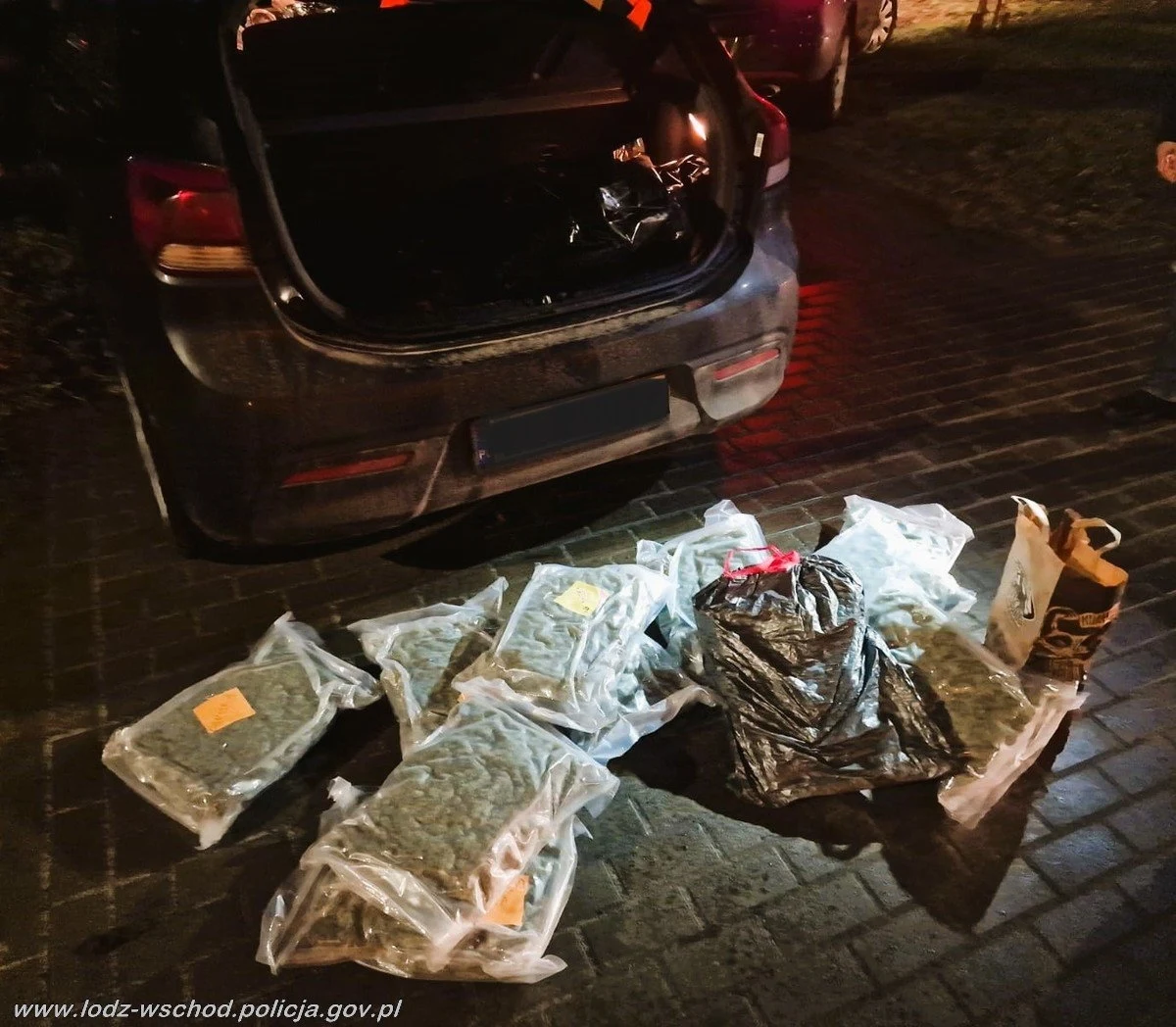 26 kilogramów środków odurzających i substancji psychotropowych miał młody mężczyzna zatrzymany przez policjantów z Koluszek. 32-latek najbliższe trzy miesiące spędzi w areszcie.  

