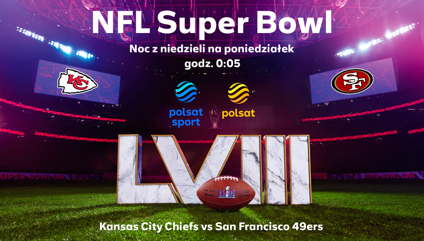 Inne sporty - Sport w INTERIA.PL - aktualności z różnych dziedzin sportu, wyniki sportowe na żywo, wywiady ze sportowcami, galer NFL Super Bowl 2024 pokażą Polsat i Polsat Sport