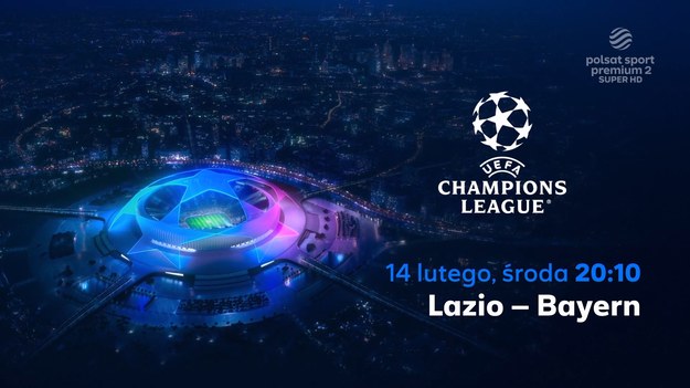 Zapowiedź transmisji meczu 1/8 finału Ligi Mistrzów Lazio - Bayern Monachium.

Pełne prawa do transmisji Ligi Mistrzów w sezonie 2023/24 w Polsce posiada Grupa Polsat, która pokazuje rozgrywki od sezonu 2018/2019. Transmisje Ligi Mistrzów można oglądać w tv na kanałach Polsat Sport Premium. Mecze Ligi Mistrzów można obejrzeć również online live stream na  Polsat BOX Go   Oglądaj wygodnie gdziekolwiek chcesz: na komputerze, na tablecie, na smartfonie, na Smart TV. Relacje i wyniki meczów na  sport.interia.pl 
W tekście zawarto link serwisu partnerskiego
