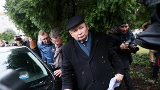 Jarosław Kaczyński o przepychankach. "Przykry incydent, ale uzyskaliśmy cel"