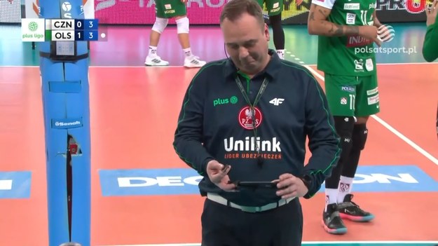 Fragmenty meczu Exact Systems Hemarpol Częstochowa – Indykpol AZS Olsztyn - siatkówka, PlusLiga.

