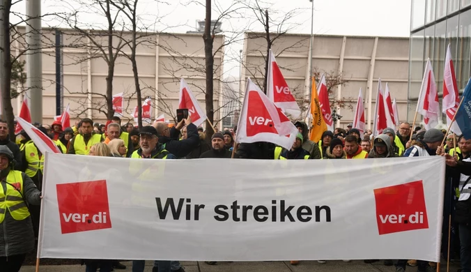 Związki zawodowe szykują się w Niemczech na długą bitwę z pracodawcami