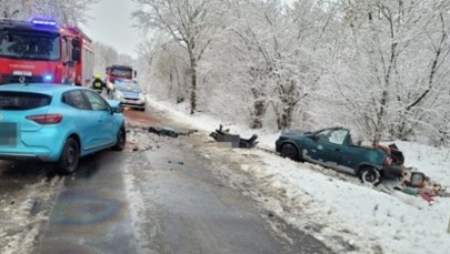 Tragiczny wypadek w Witaniowie. Zmarła kobieta