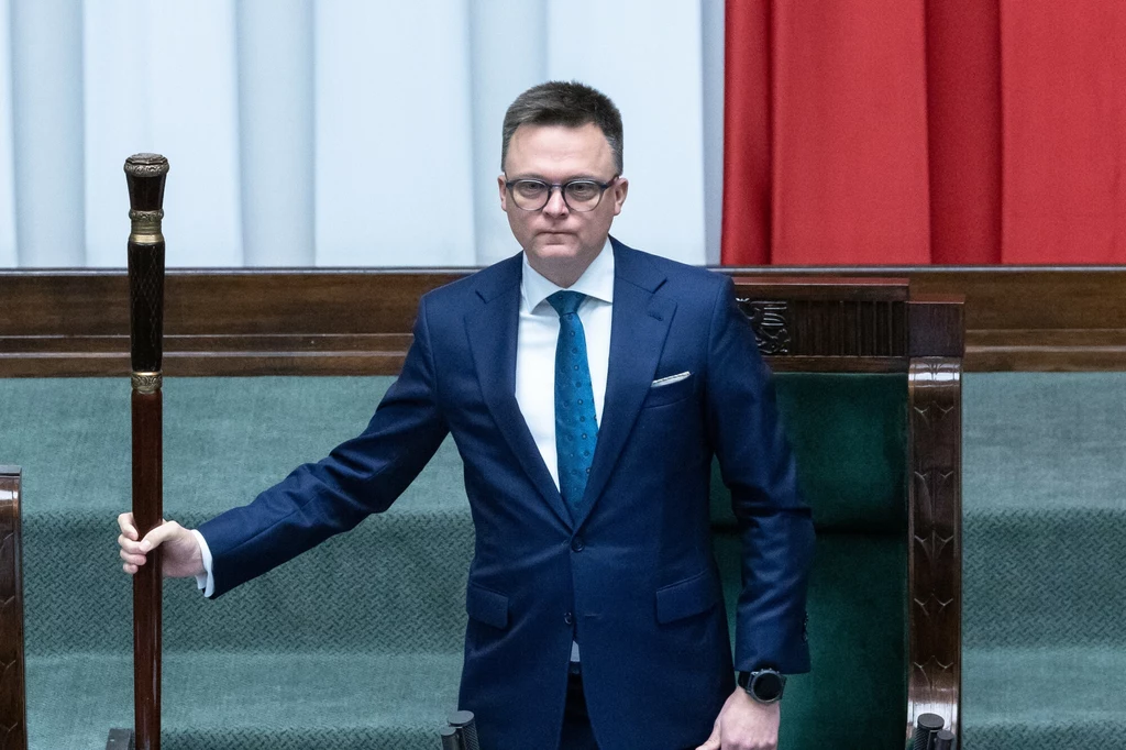 Szymon Hołownia, prezes Polski 2050 i marszałek Sejmu