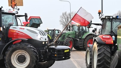 Trwa protest rolników we Wrocławiu. Utrudnienia do 19 lutego