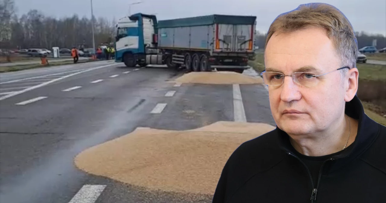 Andrij Sadowy krytykuje protestujących rolników