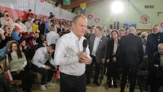 Inauguracja kampanii wyborczej. Donald Tusk mówił o CPK 