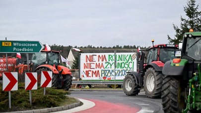 Zielone miasteczko rolników w Nagłowicach. Protest ma potrwać do końca tygodnia