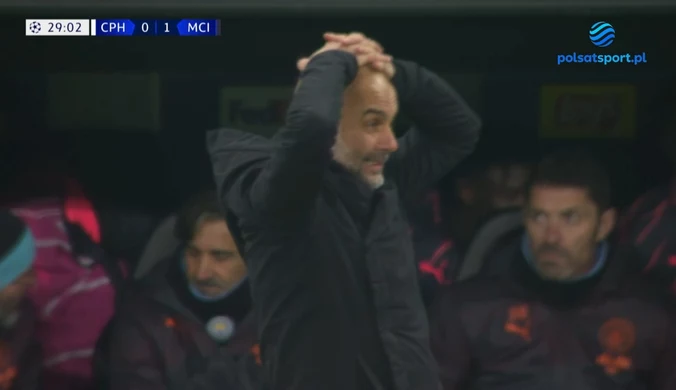 Liga Mistrzów. Guardiola aż złapał się za głowę. Haaland bliski spektakularnego gola. WIDEO 