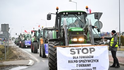 Rolnicy zaostrzają protest. Jest reakcja ambasadora Ukrainy 