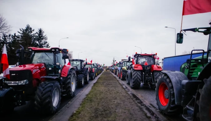 Rolnicy zapowiadają "całkowitą blokadę". Będzie "Marsz na Warszawę"