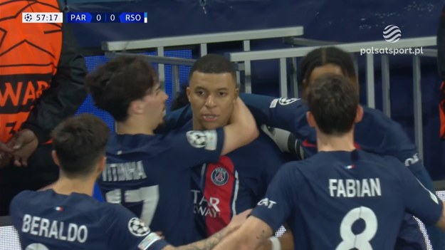 Najlepsze akcje Kyliana Mbappe w meczu PSG - Real Sociedad w meczu 1/8 finału Ligi Mistrzów.

