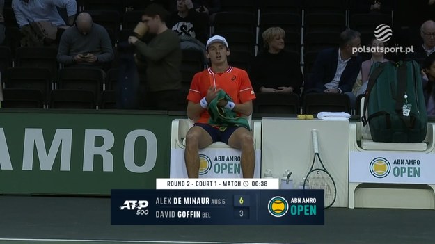 Skrót meczu Alex de Minaur - David Goffin z turnieju ATP w Rotterdamie.

