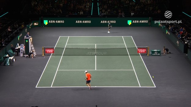 Skrót meczu Alex de Minaur - Andriej Rublow na turnieju ATP w Rotterdamie.