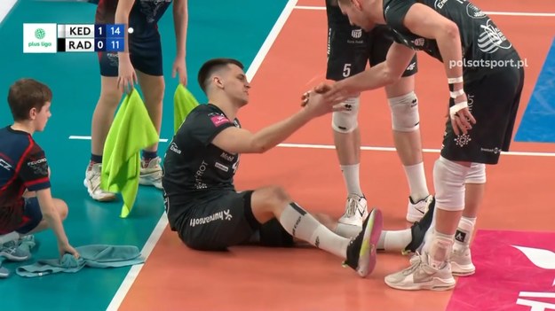 Fragment meczu Grupa Azoty ZAKSA Kędzierzyn-Koźle – Enea Czarni Radom 3:0 (25:19, 25:18, 25:19) - siatkówka, PlusLiga, 22. kolejka.

