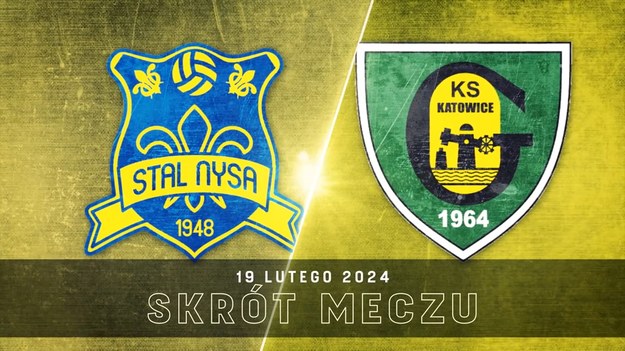 Stal Nysa - GKS Katowice 3:1. Skrót meczu.