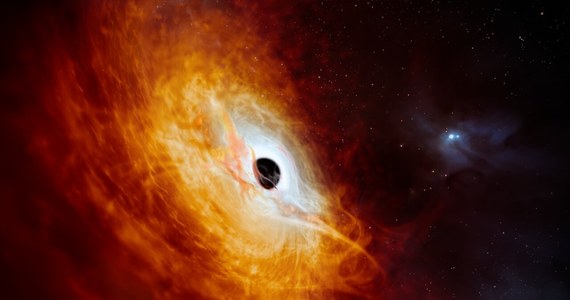 Australijscy astronomowie odkryli kwazar, który emituje ogromne promieniowanie elektromagnetyczne. W jego centrum znajduje się czarna dziura o niezwykłym apetycie.