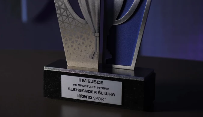Aleksander Śliwka - podziękowania za zajęcie II miejsca w plebiscycie As Sportu 2023. WIDEO