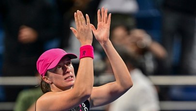 Turniej WTA w Dubaju - Iga Świątek awansowała do 1/8 finału