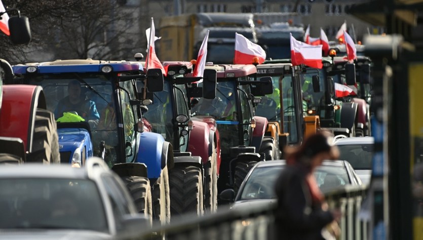  Skandaliczne sceny na proteście rolników. Organizator się tlumaczy