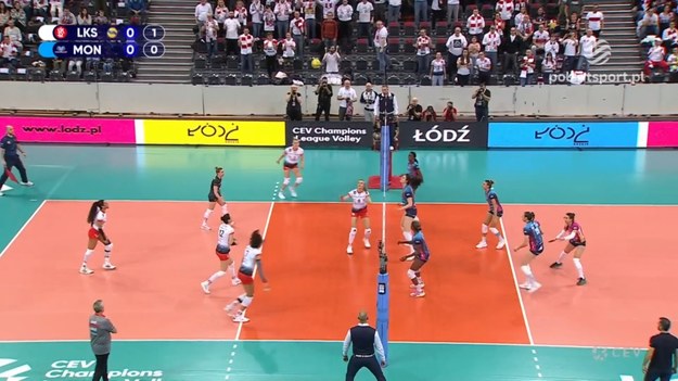 ŁKS Commercecon Łódź - Allianz Vero Volley Milano 1:3. Skrót meczu.

