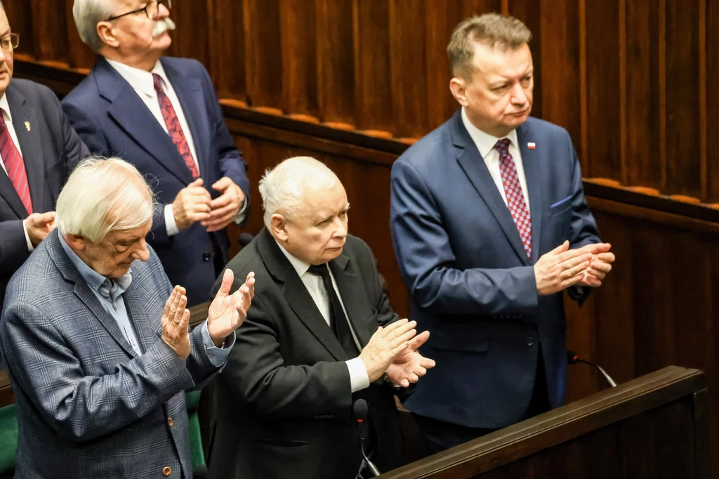 Mariusz Błaszczak jest w PiS uważany za "pewniaka" do objęcia władzy po rezygnacji Jarosława Kaczyńskiego