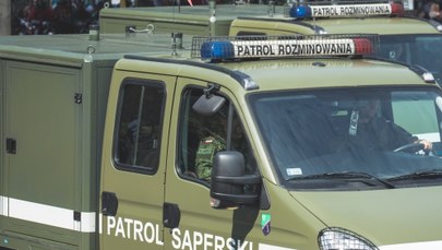 Olsztyn: Saperzy zabrali niewybuch znaleziony przy lotnisku 