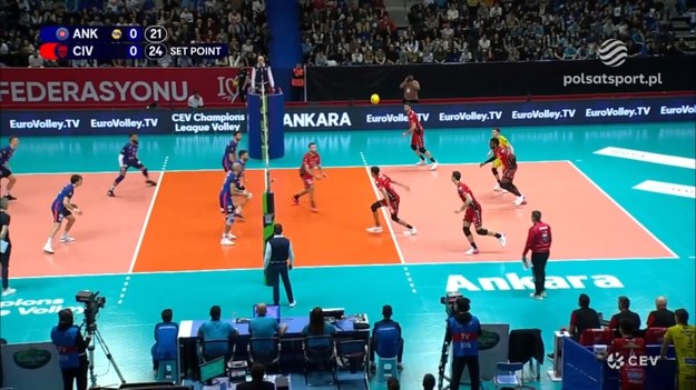 Halkbank Ankara - Cucine Lube Civitanova 1:3. Skrót meczu.

