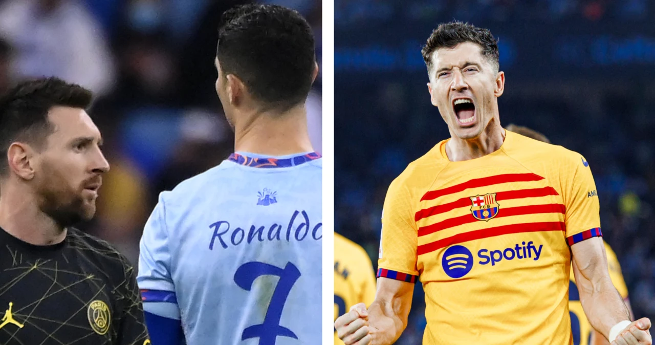 Leo Messi, Cristiano Ronaldo, Robert Lewandowski